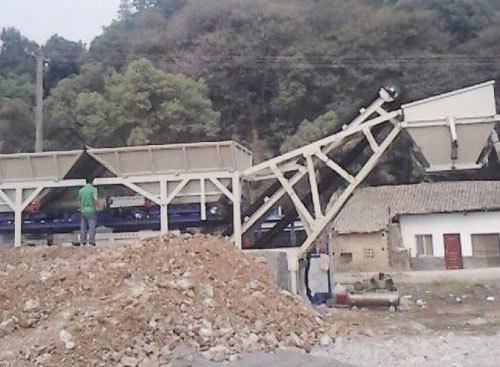 高性能穩定土拌合站，道路工程好伙伴